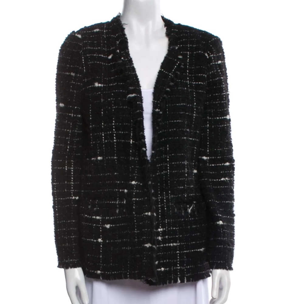Iro Wool Tweed Blazer - size 36